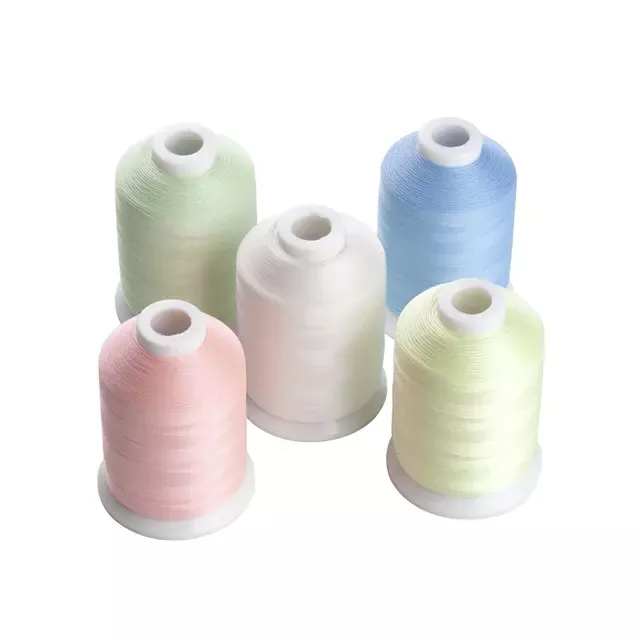 نخ گلدوزی درخشان پلی استر 150D/2 3000m